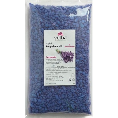Koupelová sůl levandule 750g
