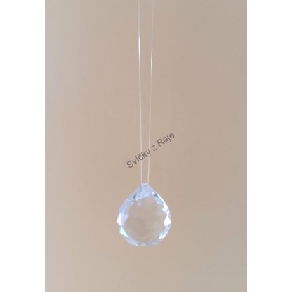 Křišťálová kapka 2 cm