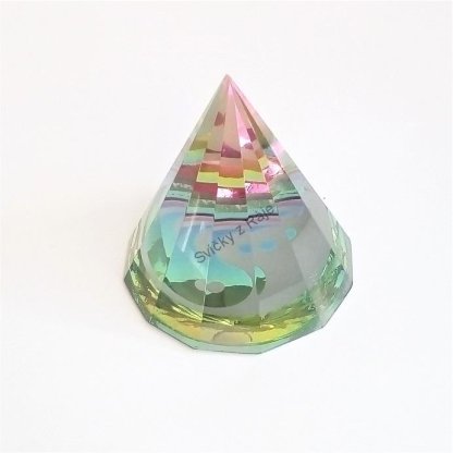 Pyramida Jin-jang dvanáctihran 5 cm