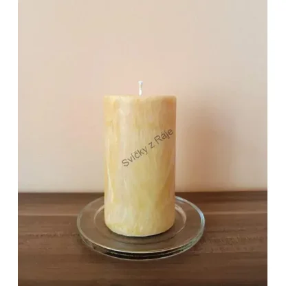 Svíčka s citátem oranžová
