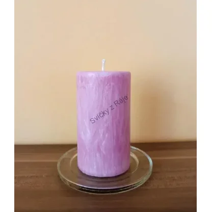 Svíčka s citátem růžová