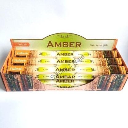 Tulasi Amber indické vonné tyčinky