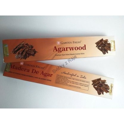 Vonné tyčinky Garden Fresh AGARWOOD