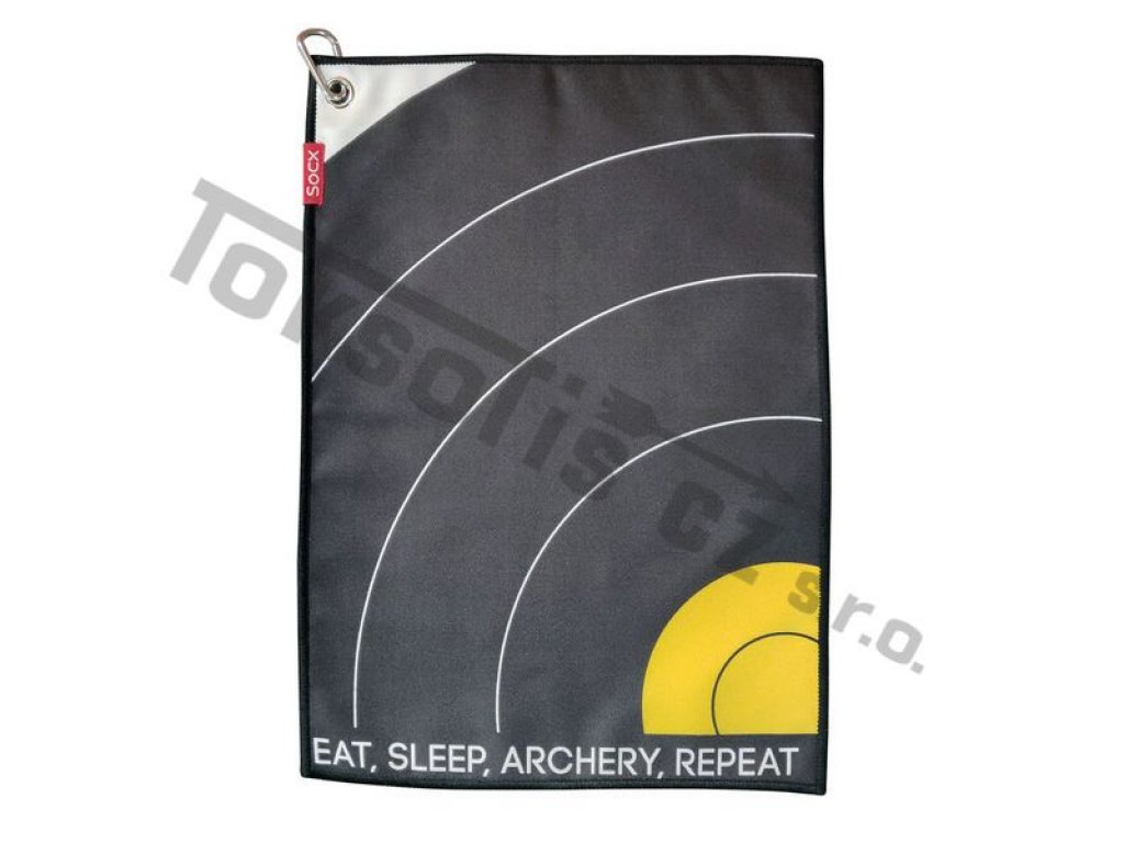 ručník Socx malý Eat Sleep Archery Repeat Field