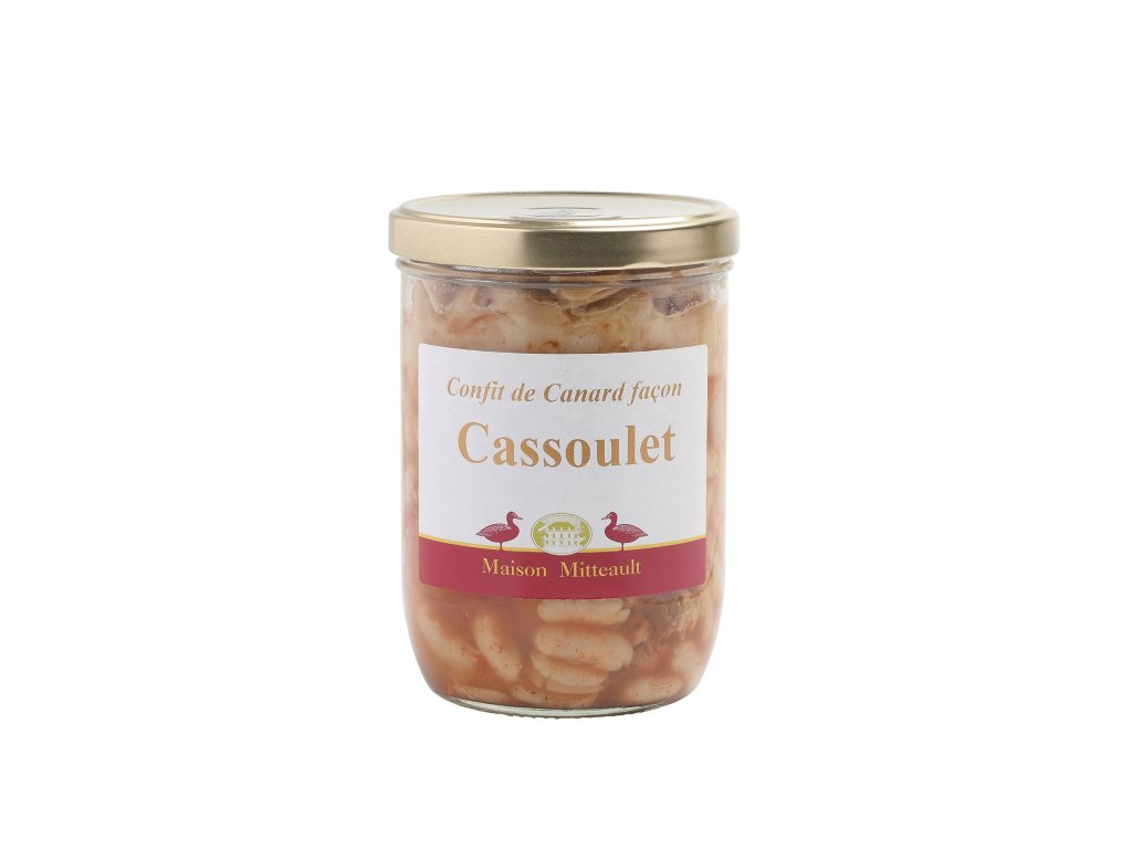 Cassoulet au confit de canard 725g - tradiční francouzský kasulet se stehny