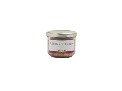 Rillettes de canard 180g - pozvolna pečené kachní trhané maso