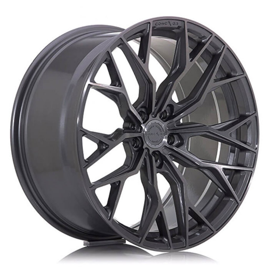 10,0x20 5/108-130 ET20-48 Concaver CVR1 MID CONCAVE; carbon graphite, kužel, 72,6 (760kg)
