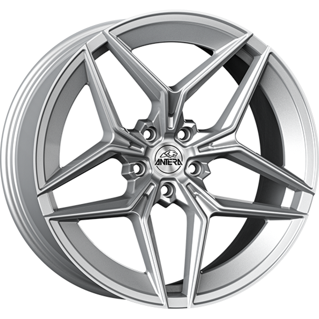 10,0x21 5/112 ET38 Antera A107 Concave; silver ice, kužel, průměr 66,6 (800kg)