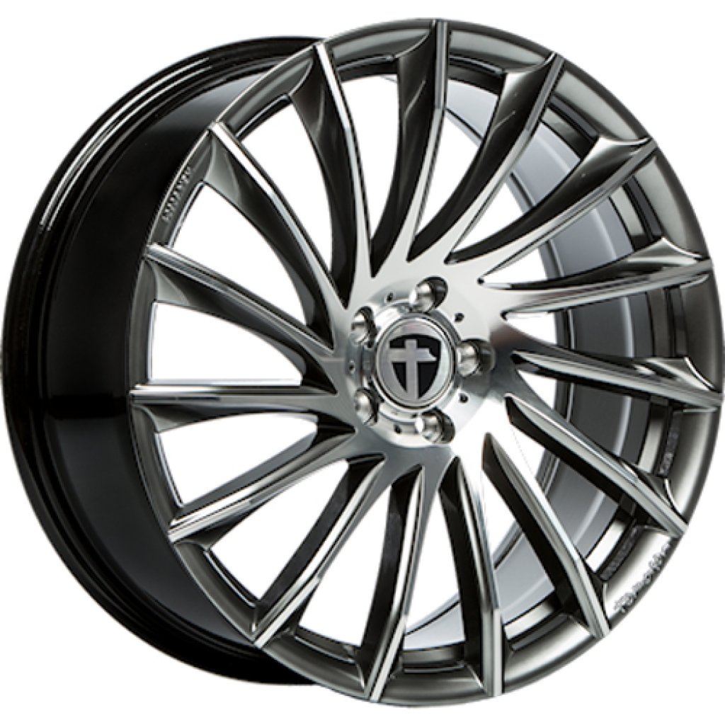 10,0x22 5/120 ET40 Tomason TN16; dark hyperblack polished, kužel, průměr 76,9 (975kg)