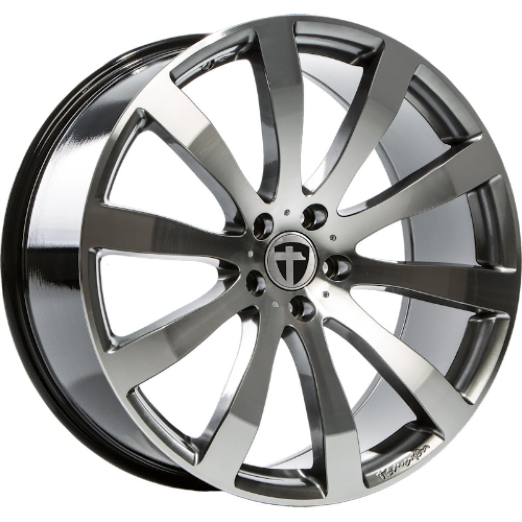 10,0x22 5/130 ET50 Tomason TN4; hyperblack polished, kužel, průměr 71,6 (900kg)