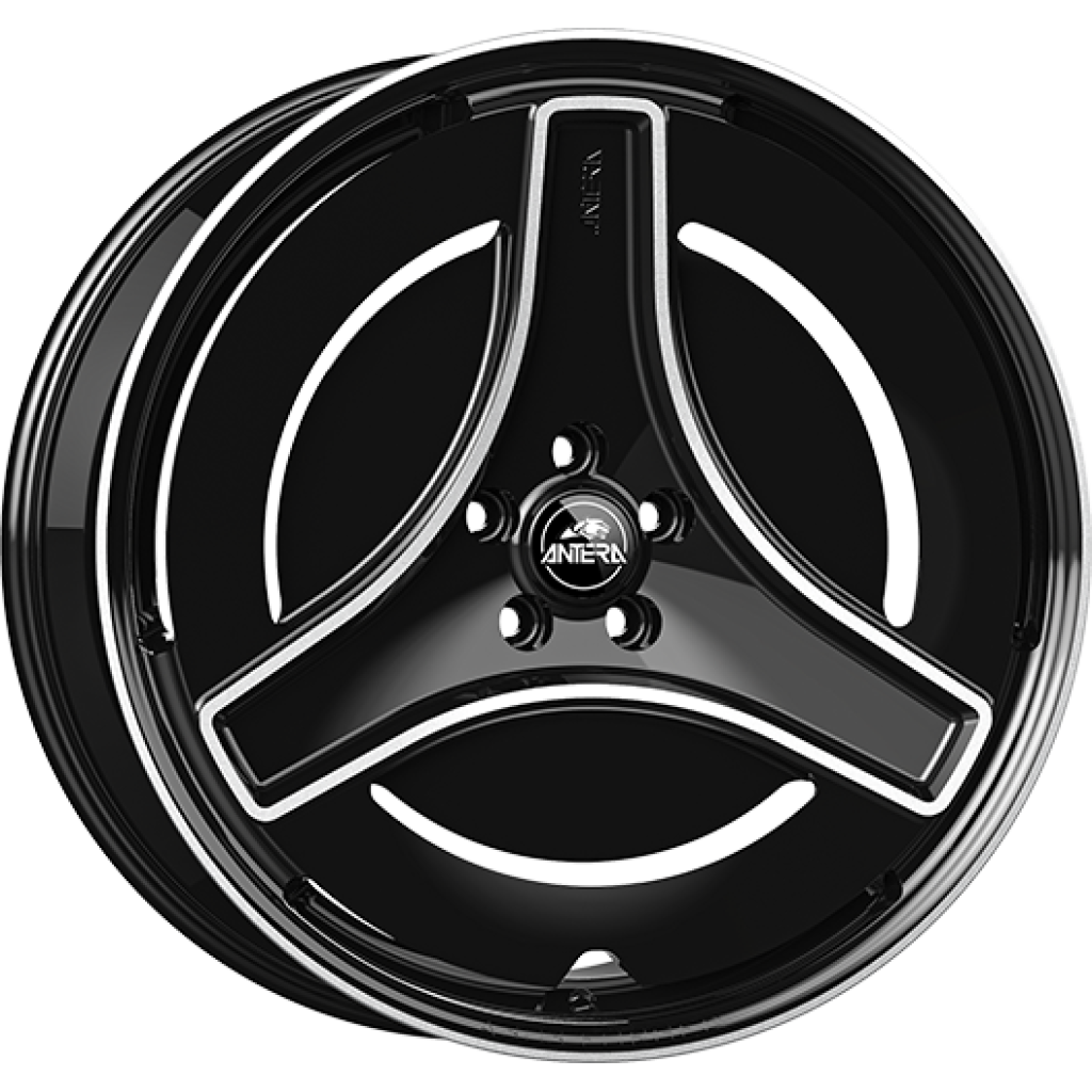 10,0x24 5/112 ET20 Antera A303; piano black diamond, kužel, průměr 66,6 (1100kg)