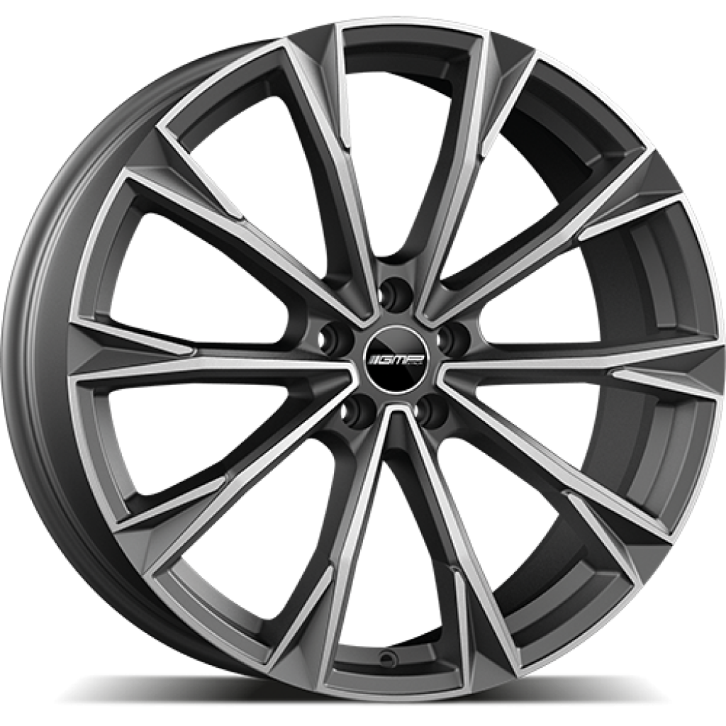 10,5x21 5/112 ET36 GMP Totale; matt anthracite diamond, kužel, průměr 66,6 (965kg)