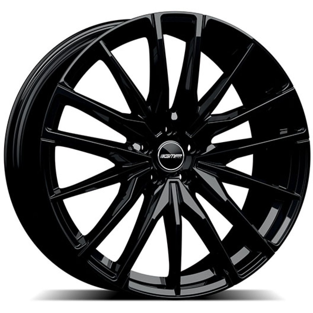 10,5x21 5/112 ET43 GMP Sparta; glossy black, kužel, průměr 66,6 (965kg)