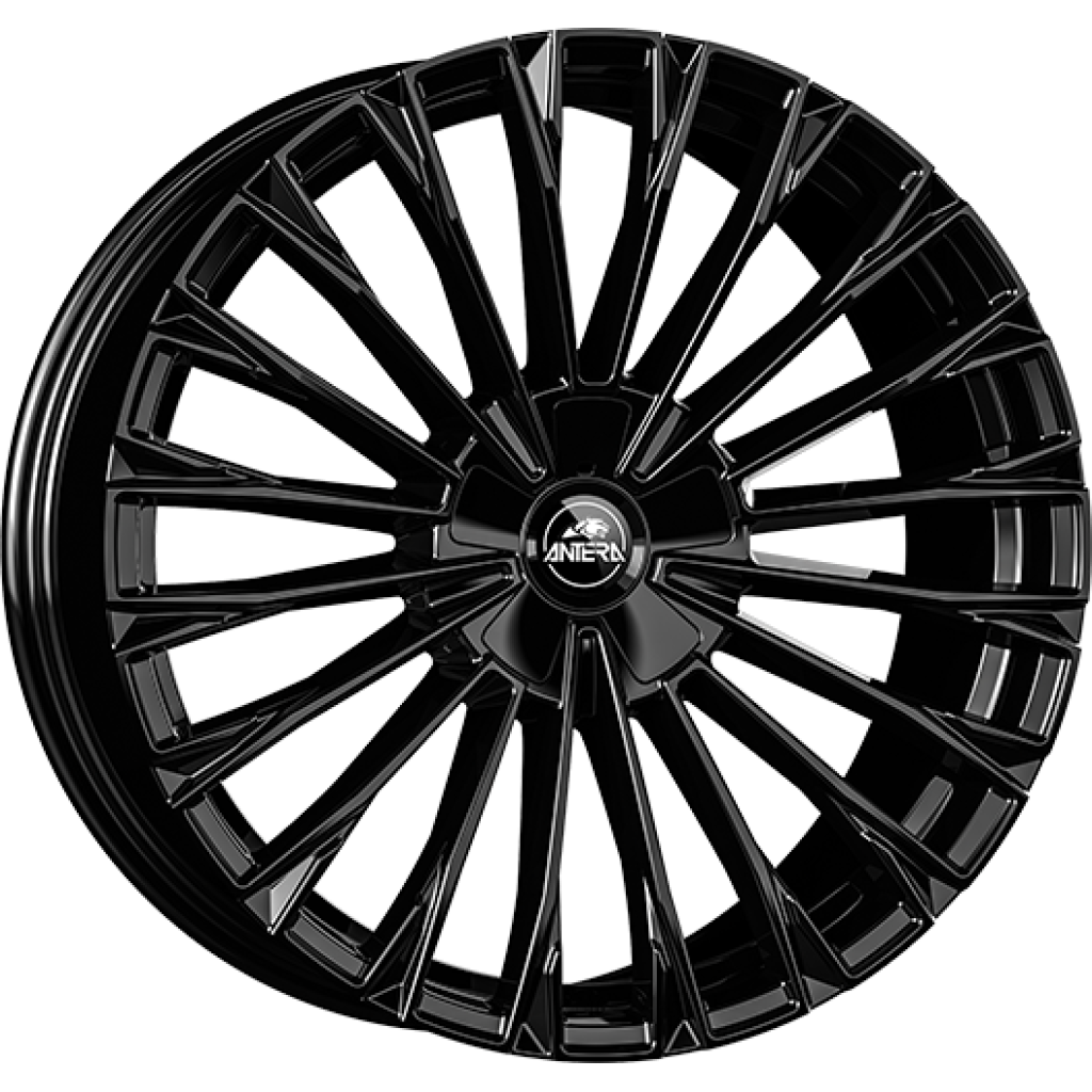 10,5x22 5/112 ET18 Antera A103; piano black, kulová R14, průměr 66,6 (965kg)