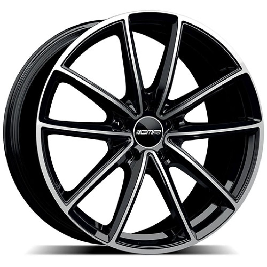 11,5x21 5/130 ET61 GMP Titan; black diamond, kulová R14, průměr 71,6 (900kg)