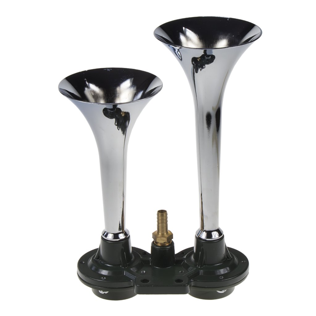 2-tónová fanfára 225/290 mm, 12V stálý tón s kompresorem