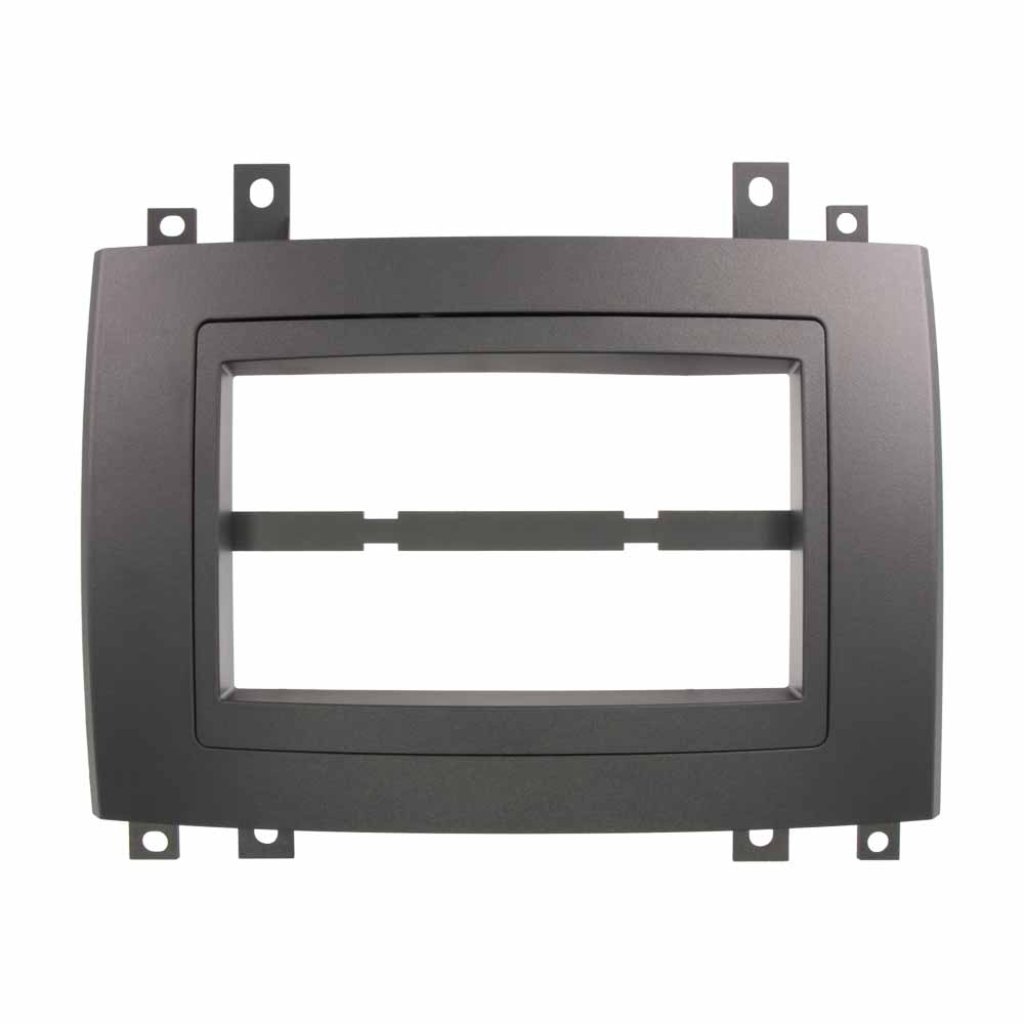 2DIN/1DIN redukce pro Cadillac CTS 2003-06, SRX 2004-07 šedý