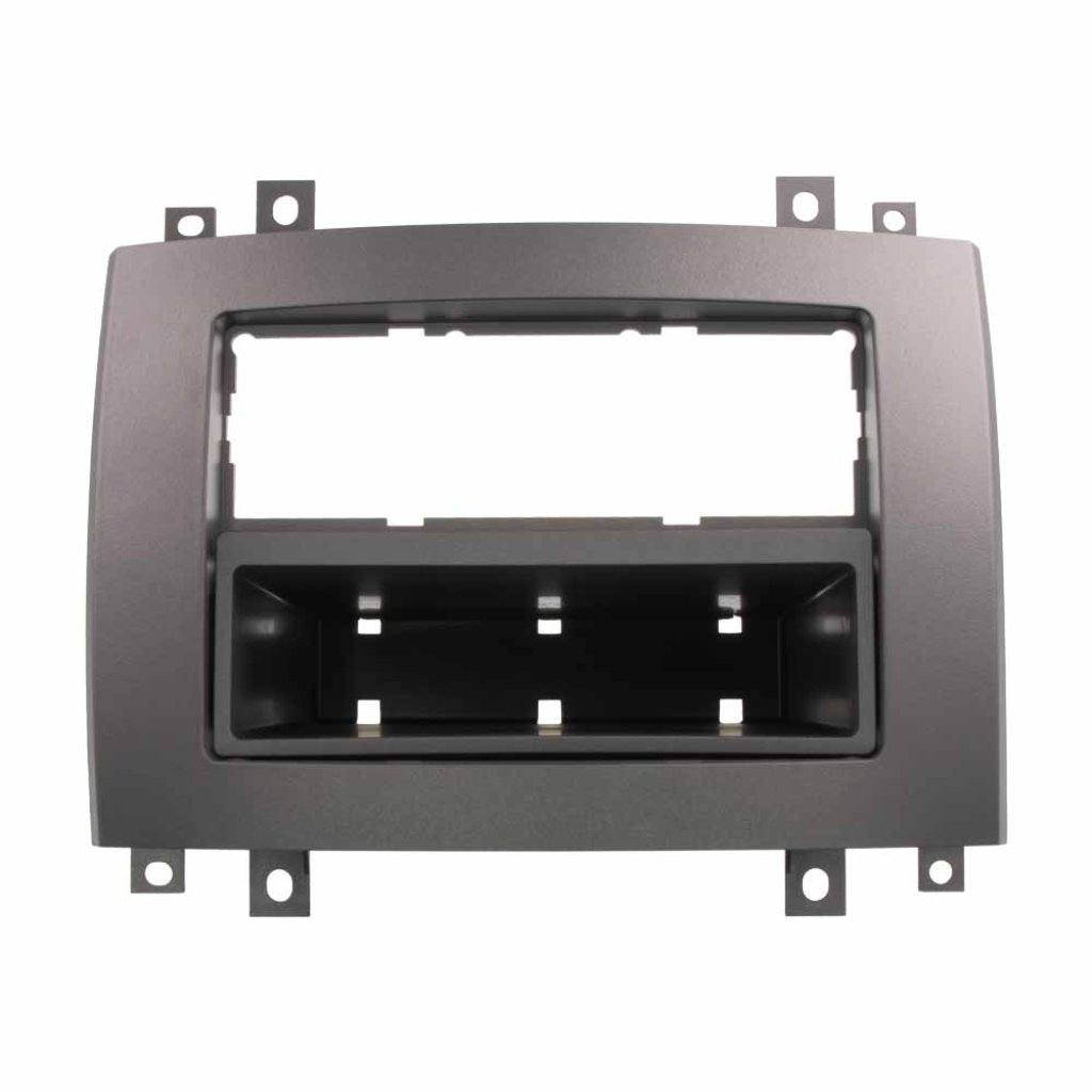 2DIN/1DIN redukce pro Cadillac CTS 2003-06, SRX 2004-07 šedý
