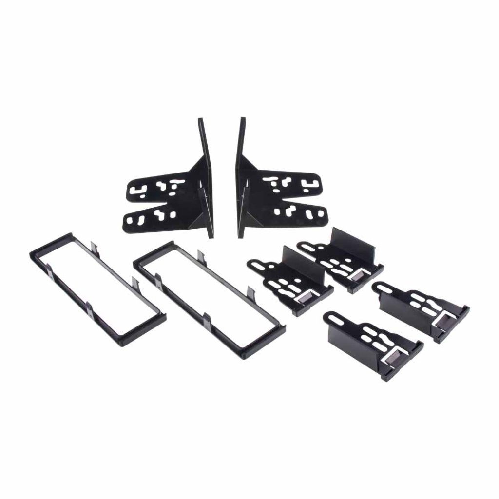 2DIN/1DIN redukce pro Cadillac CTS 2003-06, SRX 2004-07 šedý