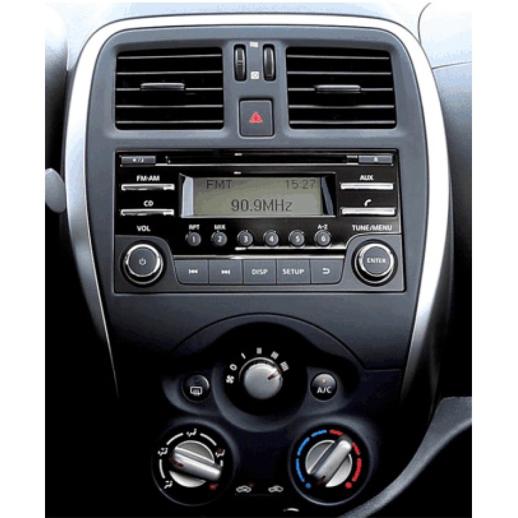 2DIN/1DIN redukce pro Nissan Micra (K13 Facelift), Note (E12) 10/2013-