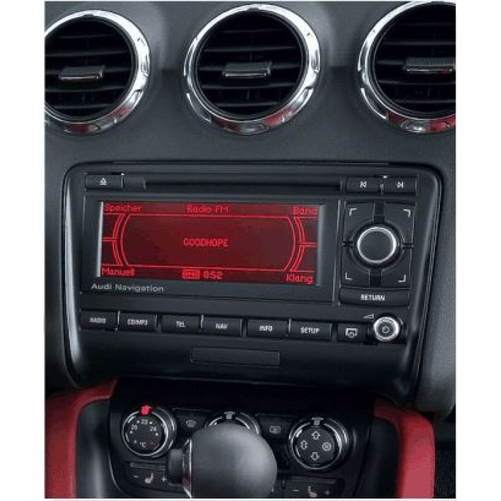 2DIN redukce pro Audi TT 08/2006-06/2014