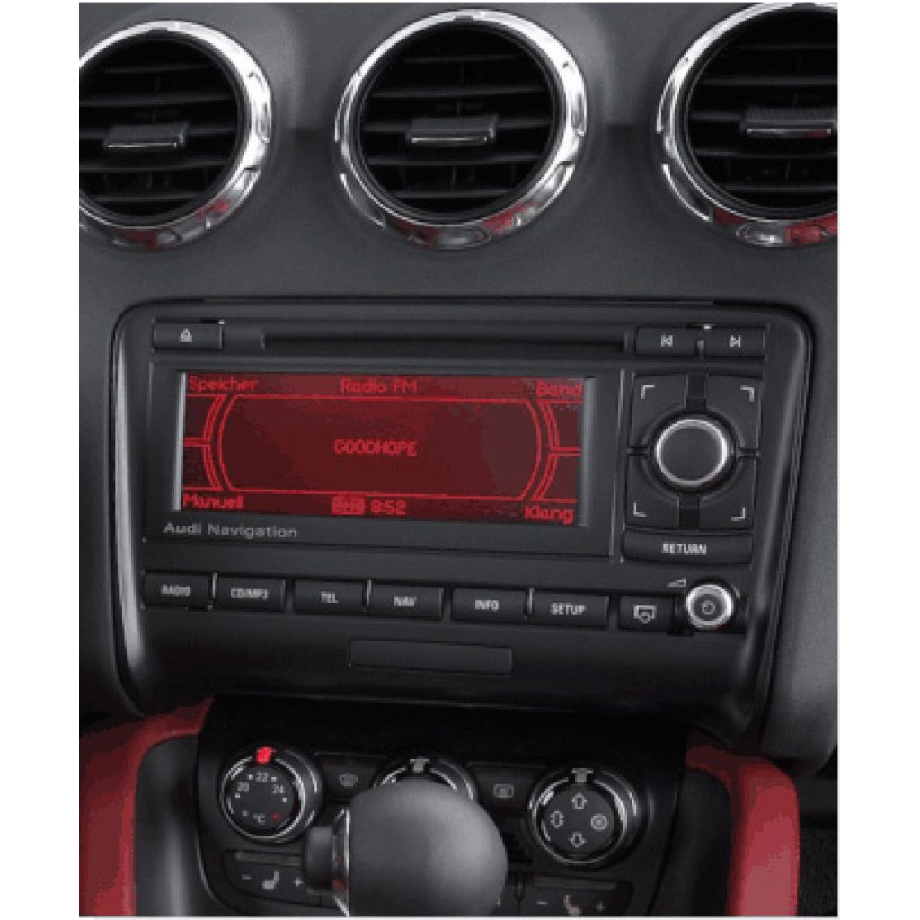 2DIN redukce pro Audi TT 08/2006-06/2014