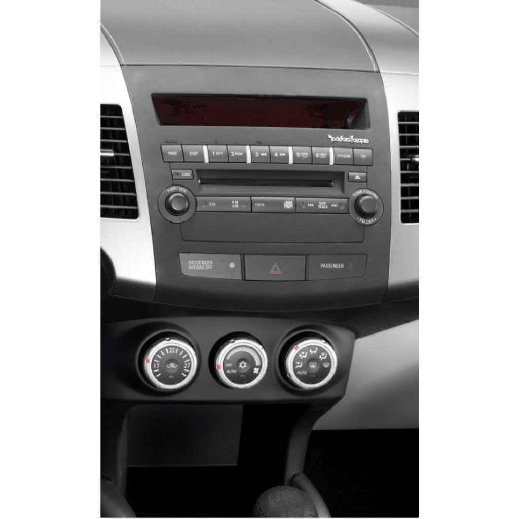 2DIN redukce pro Citroën C-Crosser 07-12, Mitsubishi Outlander 06-12, Peugeot 4007 07-12
