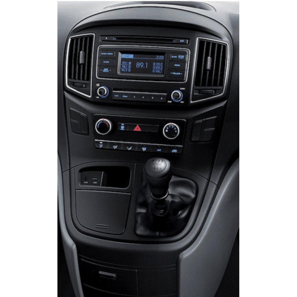 2DIN redukce pro Hyundai H1 2015- stříbrná