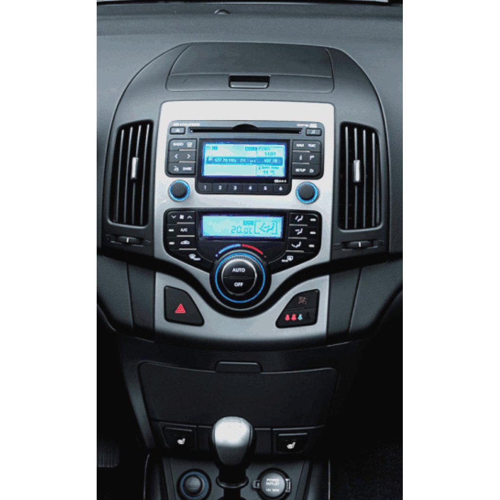 2DIN redukce pro Hyundai i30 11/2007-11/2011 s automatickou klimatizací