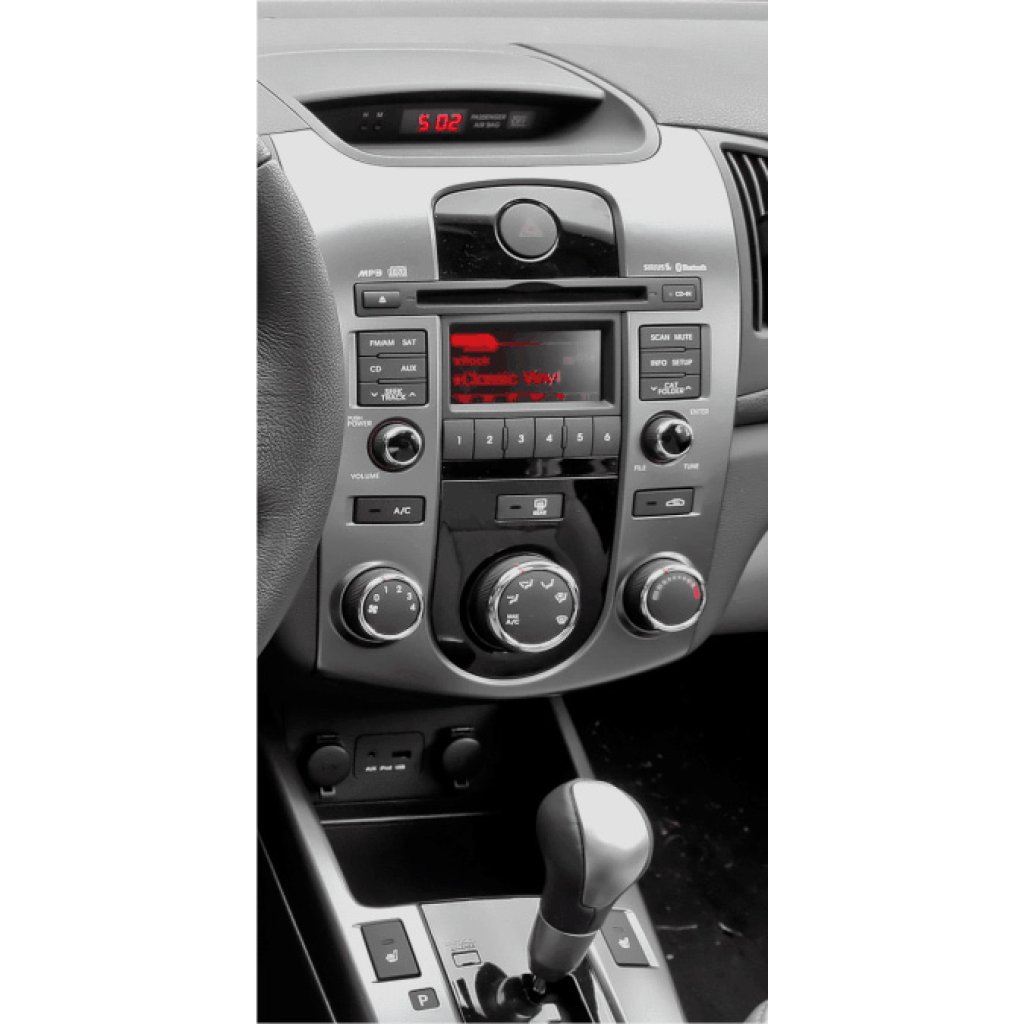 2DIN redukce pro Kia Forte 2008- bez Clima