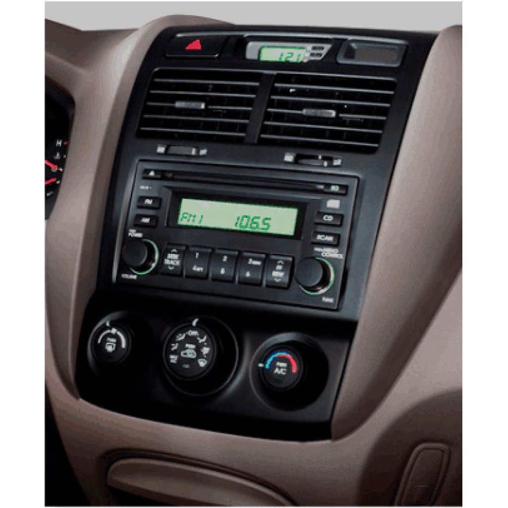 2DIN redukce pro Kia Sportage 09/2008 - 07/2010 stříbrná