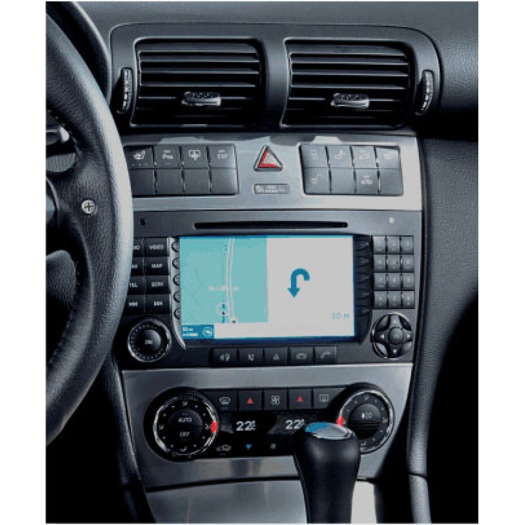 2DIN redukce pro Mercedes CLK 04/2004 - 2009