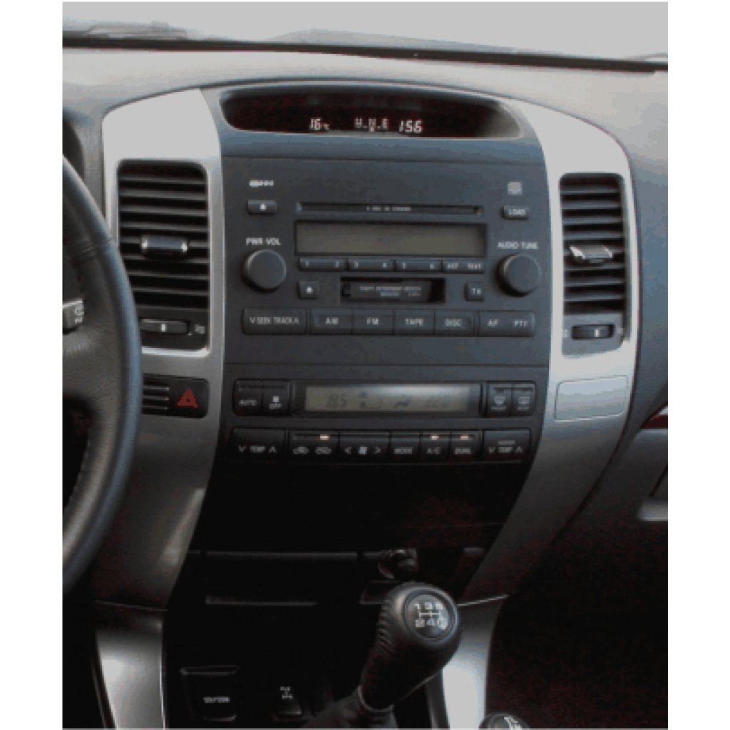 2DIN redukce pro Toyota Land Cruiser Prado (J12) 02-09, Lexus GX-470 2003-09
