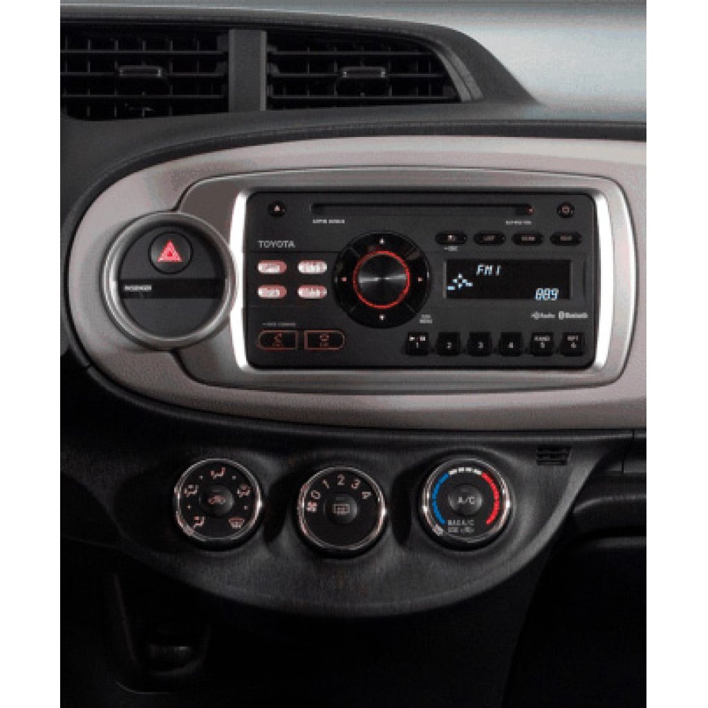 2DIN redukce pro Toyota Yaris 2011-