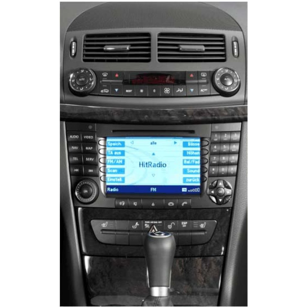 2ISO redukce pro Mercedes "E" (W211) 03/2002-2009