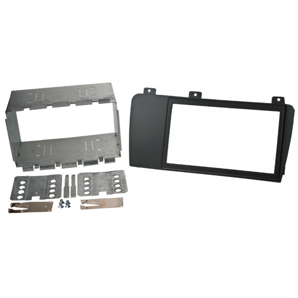 2ISO redukce pro Volvo V70 2004-2007, S60 2004-2009, XC70 2004-2007 černý