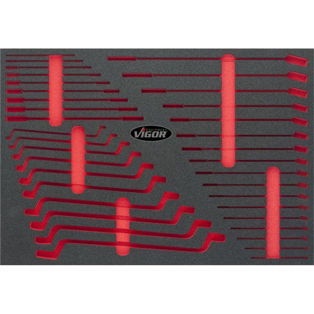 2K pěnová vložka pro V6643 (1/1 VIGOR 1000), prázdná - V6643-L