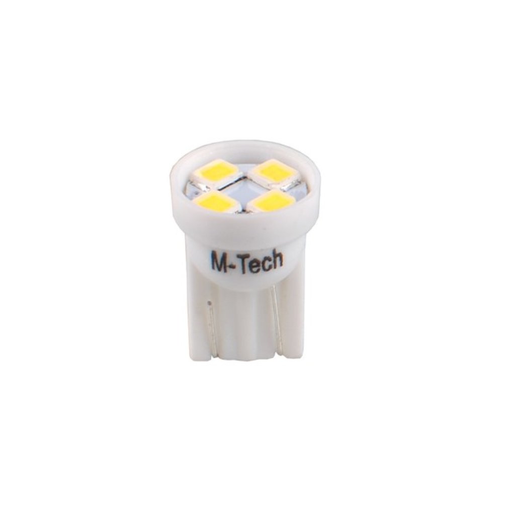 2x Dioda LED L017 - W5W 4xSMD 2835 bílá LB017W