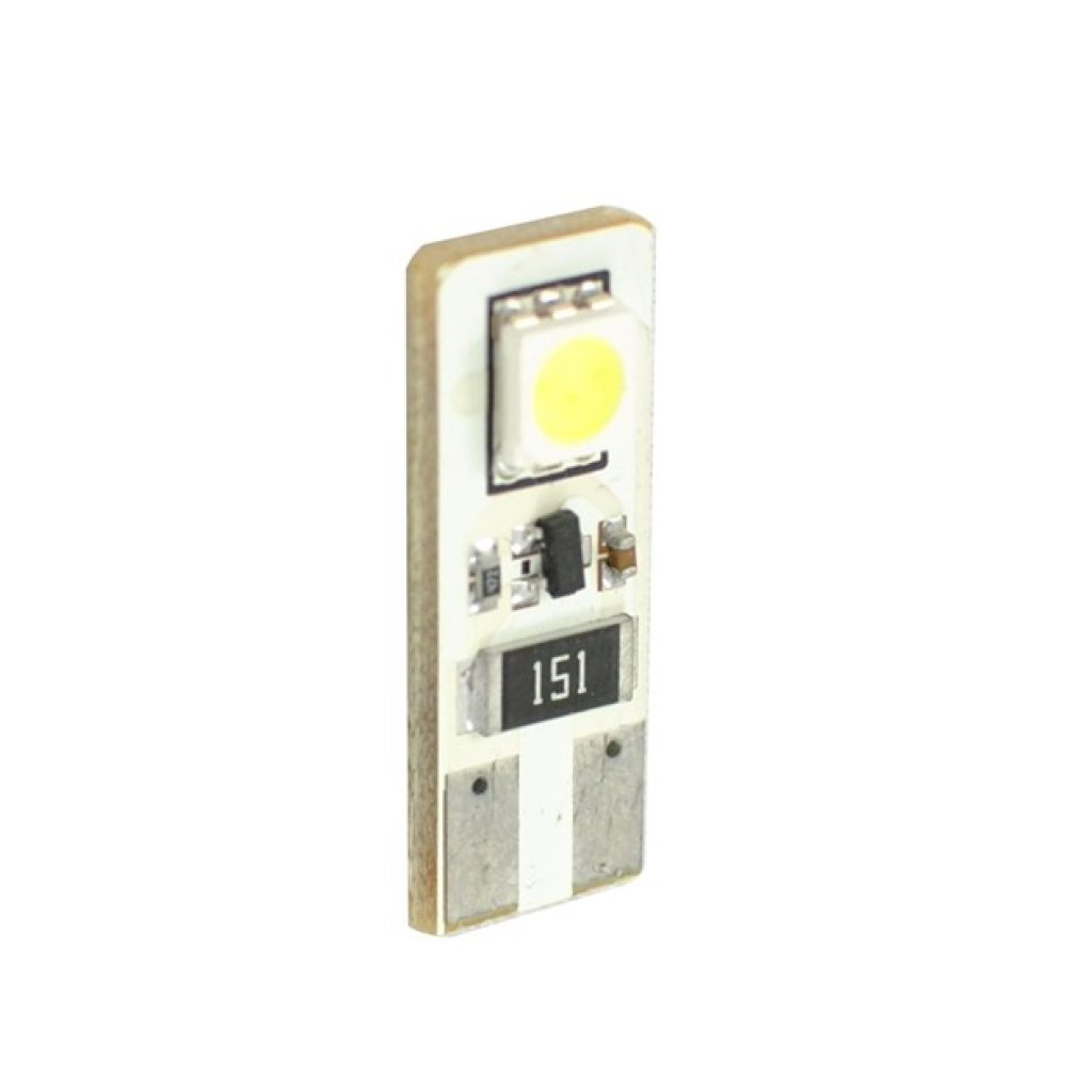 2x Dioda LED L301 - W5W 2xSMD5050 CANBUS bílá LB301W, 51059