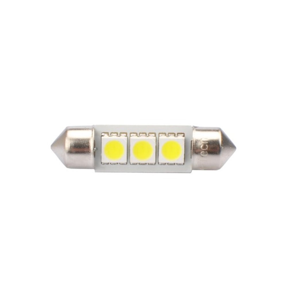 2x Dioda LED L310 - C5W 36mm 3xSMD5050 CANBUS bílá LB310W, 51053
