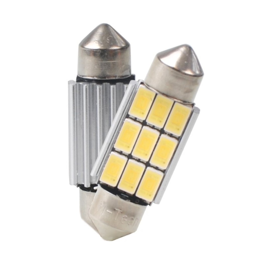 2x Dioda LED LB815W - C5W 36mm 9xSMD5630 bílá LB815W, 52478