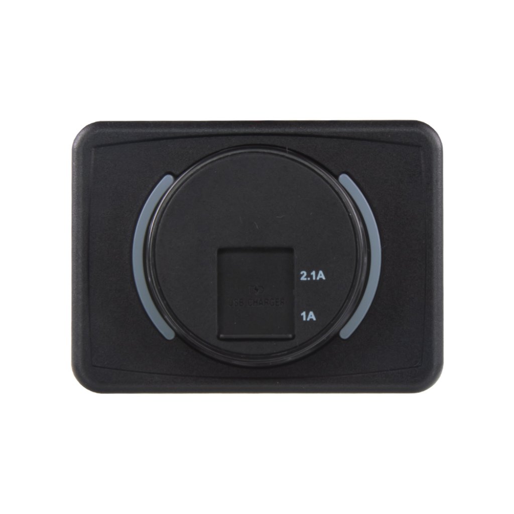 2x USB 3,1A zásuvka 12/24V, montáž na povrch