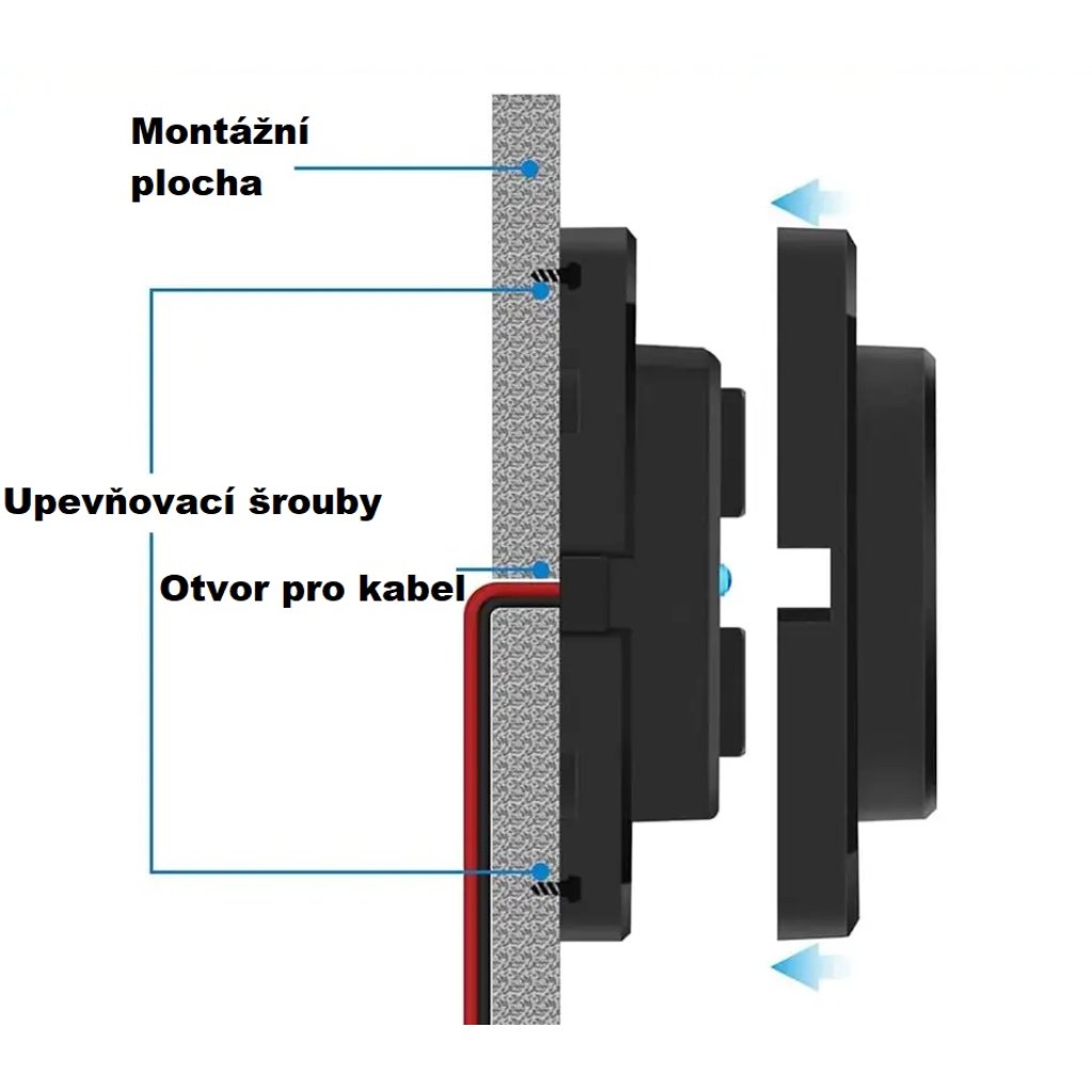 2x USB QC3.0 zásuvka 12/24V, montáž na povrch