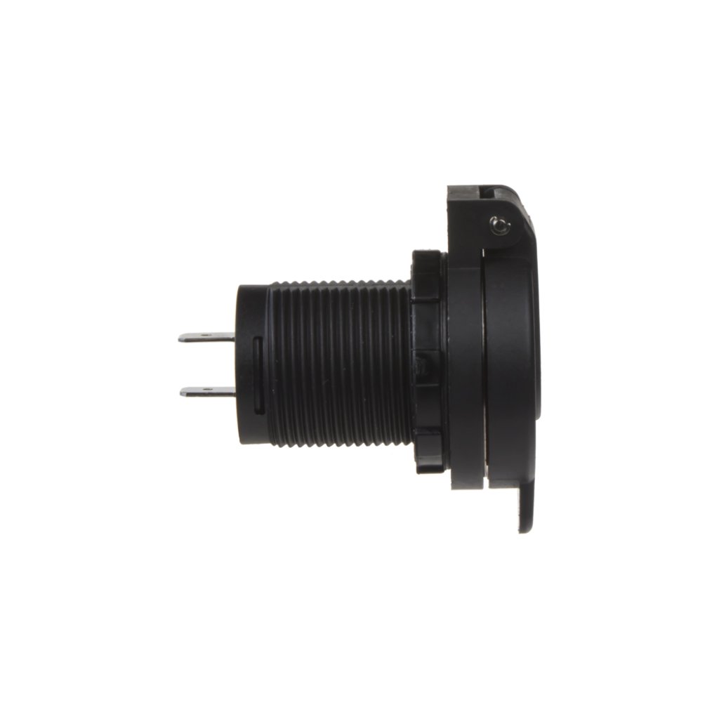 2x USB zásuvka ve voděodolném držáku 12/24V, 2x 2,4A