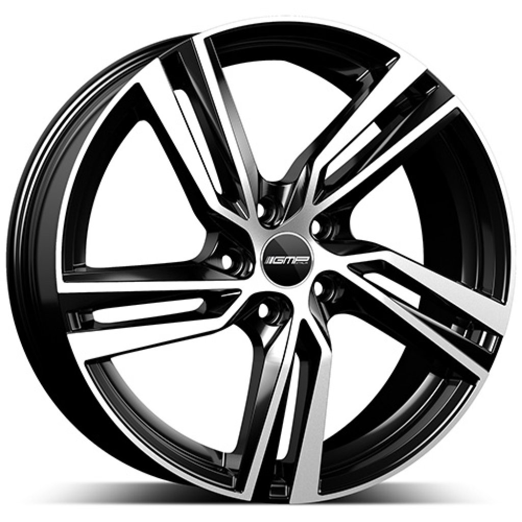 7,5x17 5/108 ET45 GMP Arcan; black diamond, kužel, průměr 63,4 (750kg) krytka Volvo