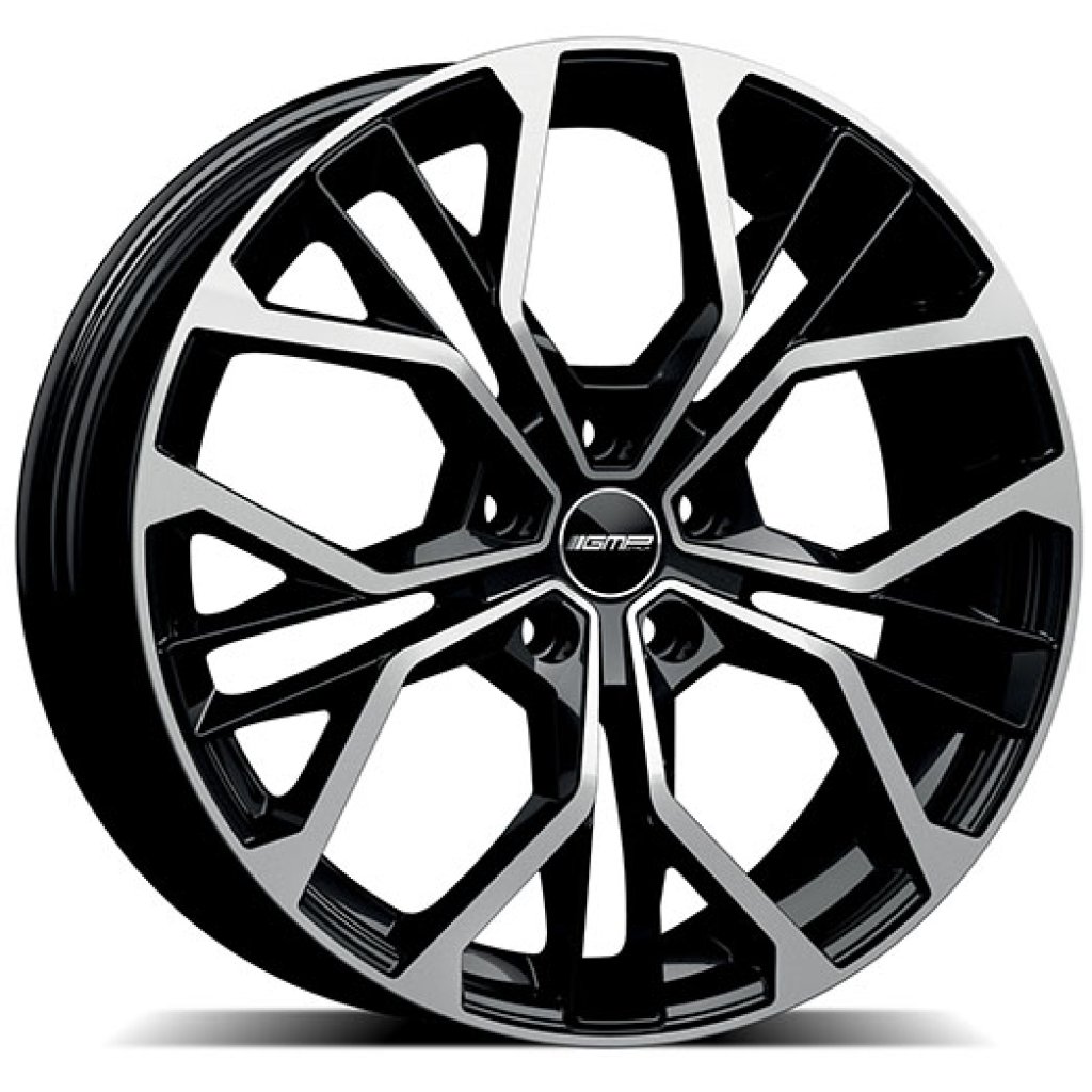 7,5x18 5/114,3 ET38 GMP Matisse-S; black diamond, kužel, průměr 66,1 (825kg)