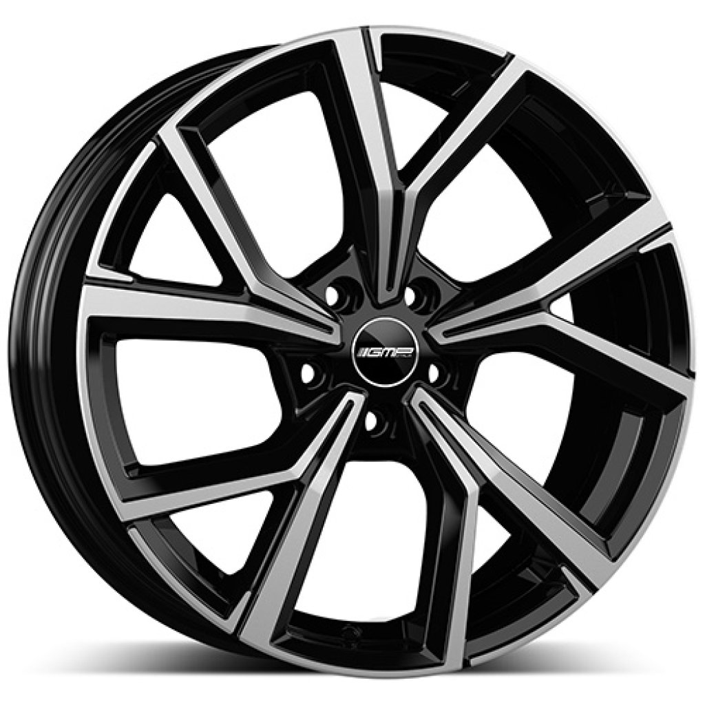 8,0x18 5/112 ET35 GMP Mentor; black diamond, kulová R13, průměr 66,5 (800kg)