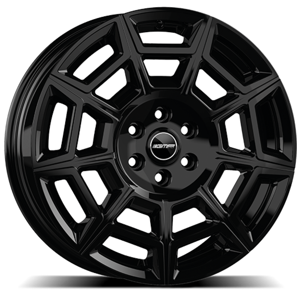 8,0x18 5/112 ET50 GMP Pervan; glossy black, kulová R14, průměr 66,6 (1150kg)
