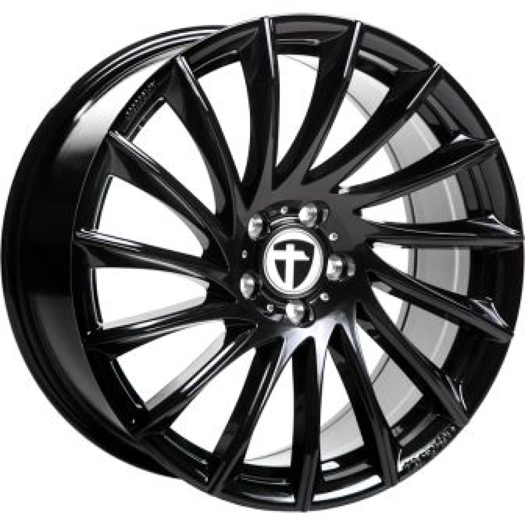 8,0x18 5/120 ET38 Tomason TN16; black painted, kužel, průměr 72,6 (720kg)