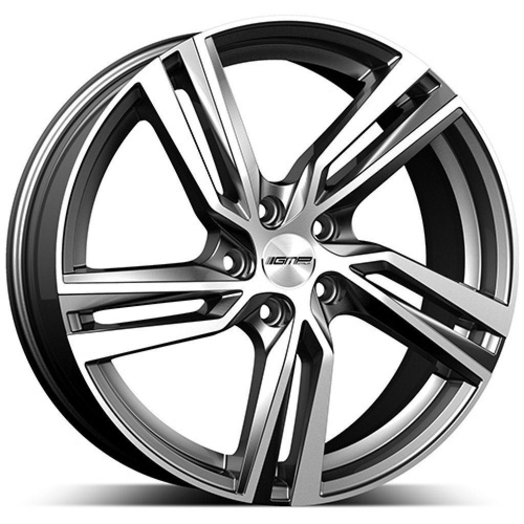 8,0x19 5/112 ET35 GMP Arcan; anthracite diamond, kulová R13, průměr 66,6 (750kg)